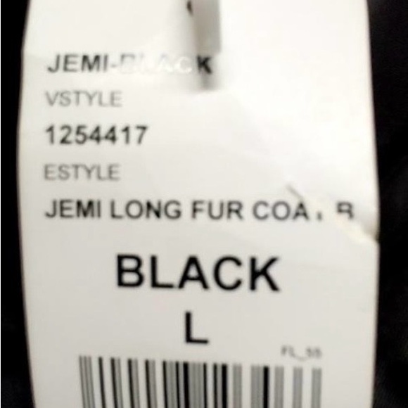 NWT Azalea Wang Women's Black Long Hooded Fur
Vest- JEMI  Sz-L - Picture 8 of 8